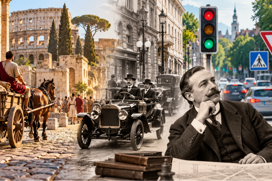 Как появились правила дорожного движения: от Древнего Рима до наших дней